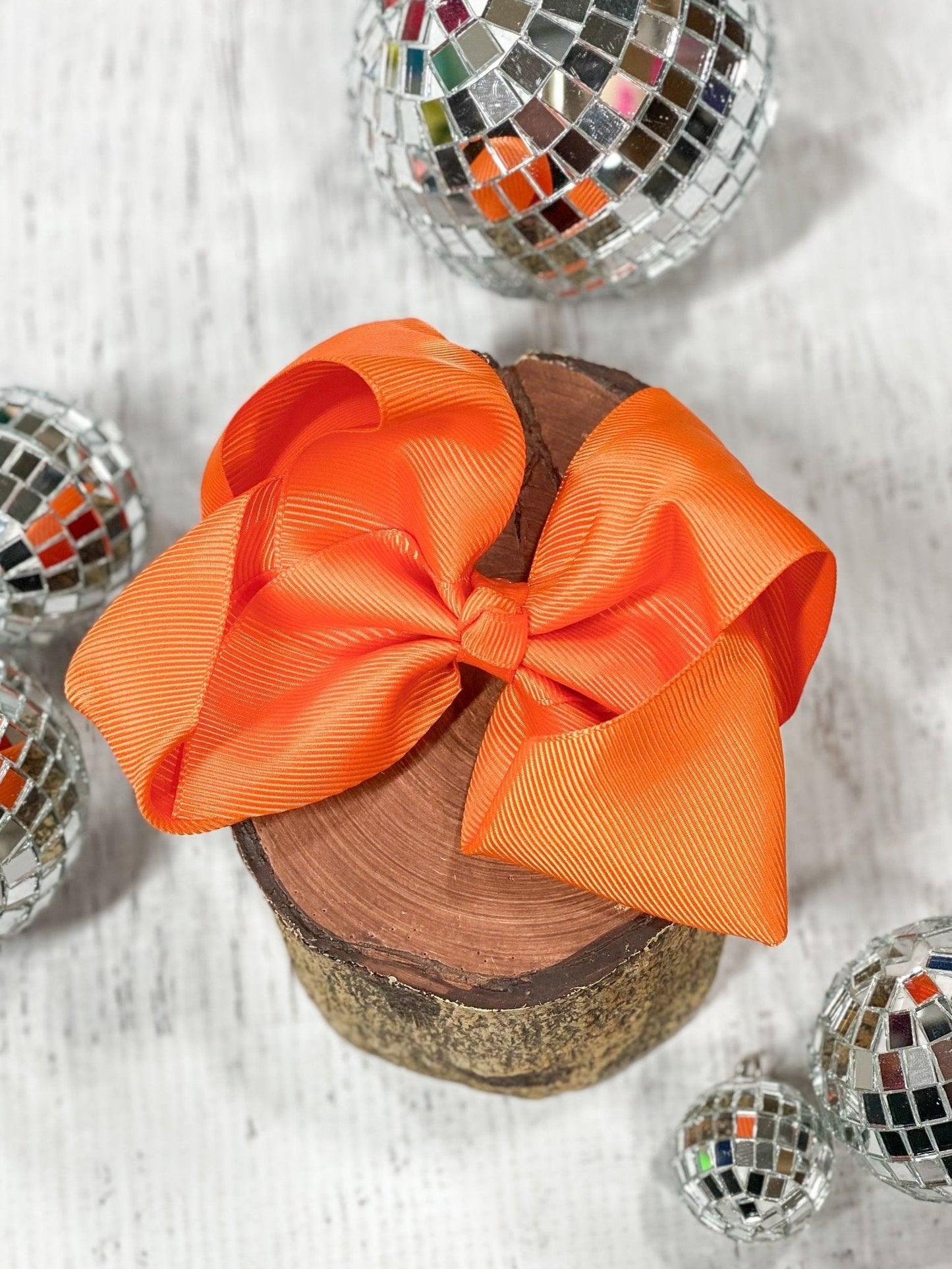 Classic Grosgrain Hair Bow - French Clip - 4.5"