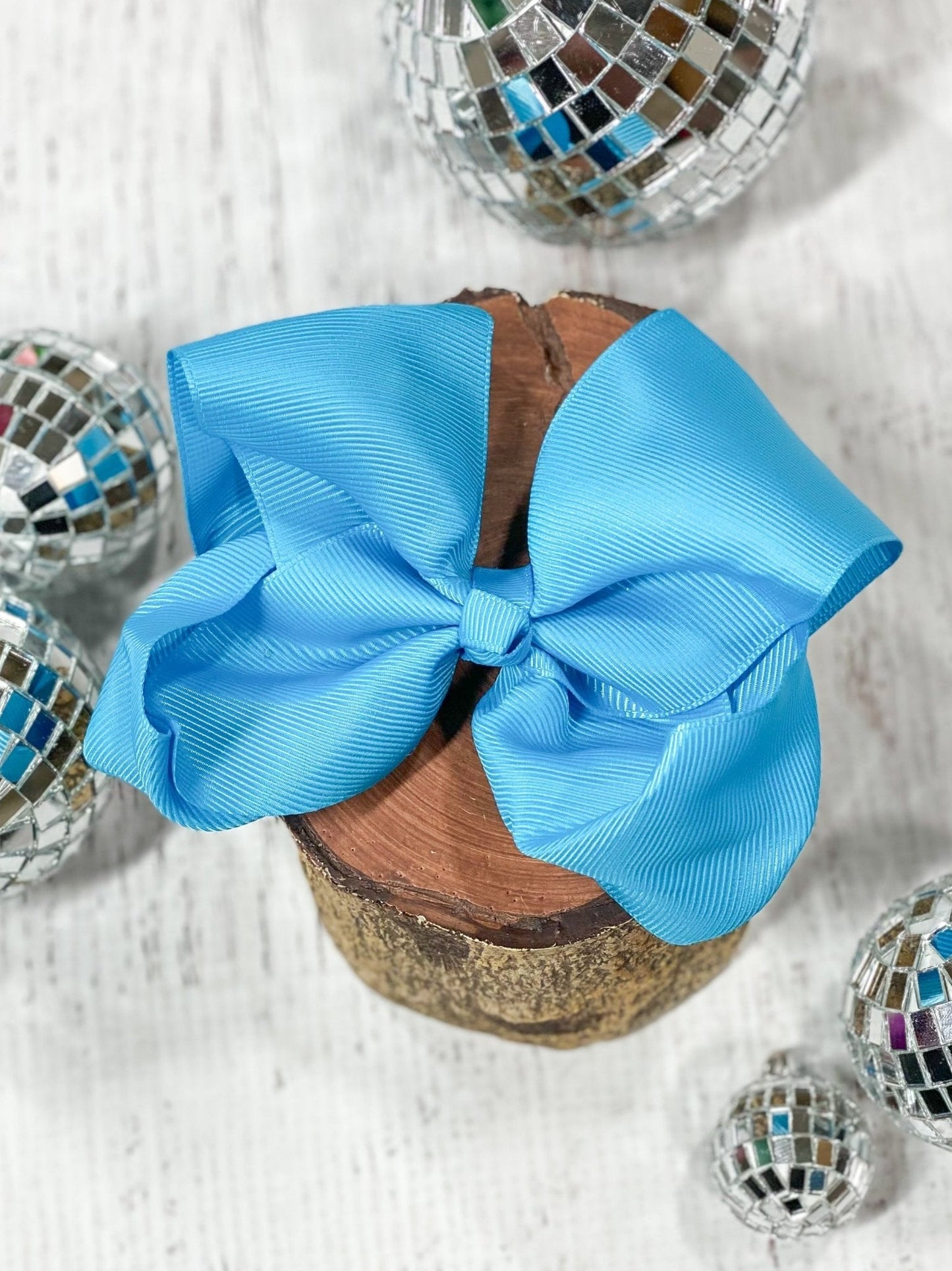 Classic Grosgrain Hair Bow - French Clip - 4.5"