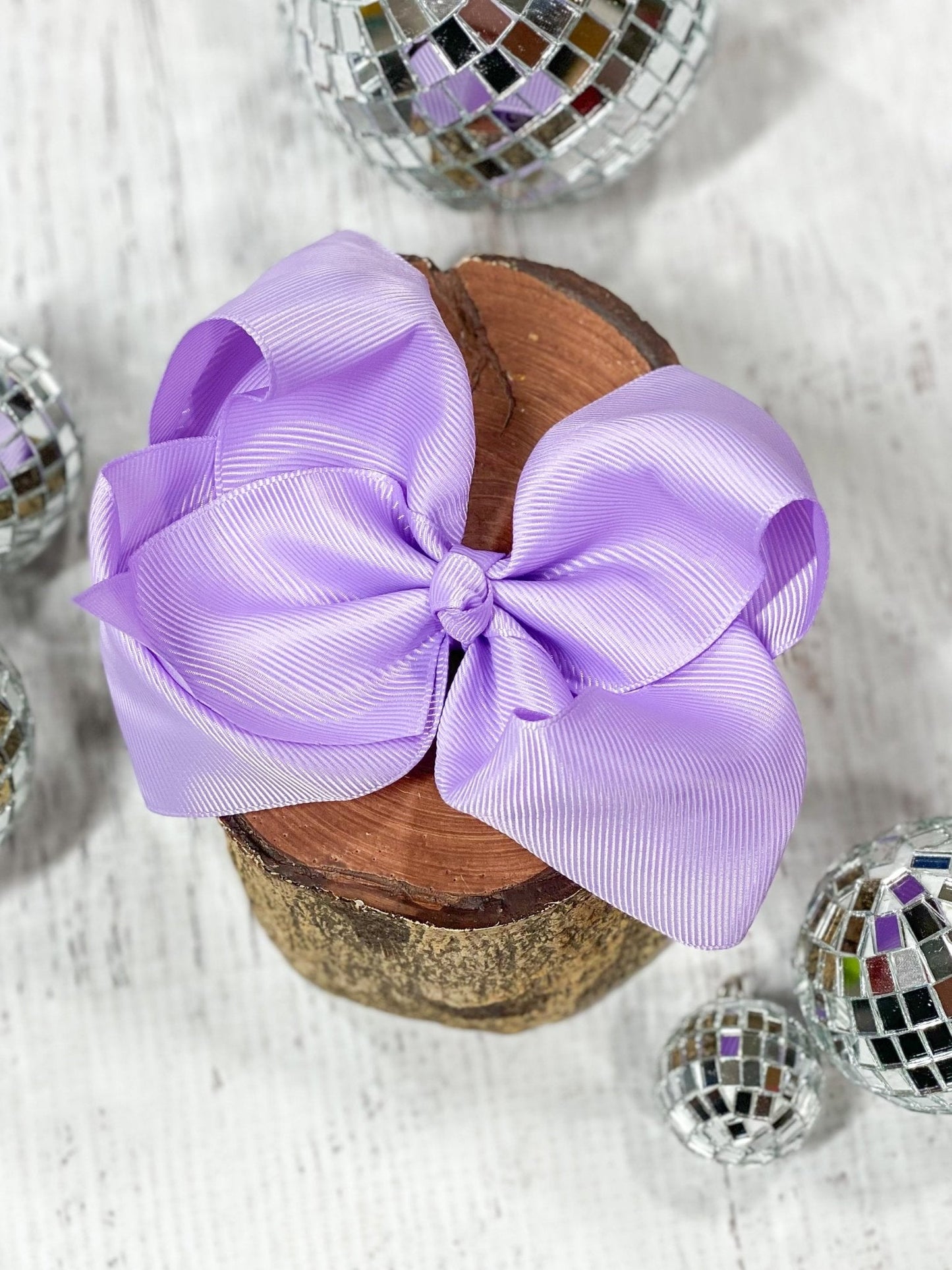 Classic Grosgrain Hair Bow - French Clip - 4.5"