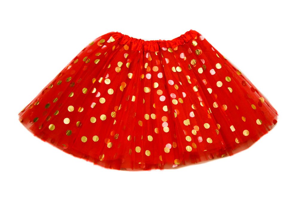 Legacy Gold Polka Dot Baby Tutu
