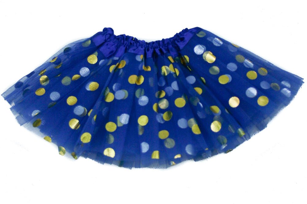 Clearance Gold Dot Tutu Skirt | Baby, Girl, Teen, Adult to Plus Size | Classic Tutus
