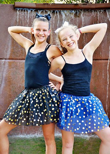 Clearance Gold Dot Tutu Skirt | Baby, Girl, Teen, Adult to Plus Size | Classic Tutus