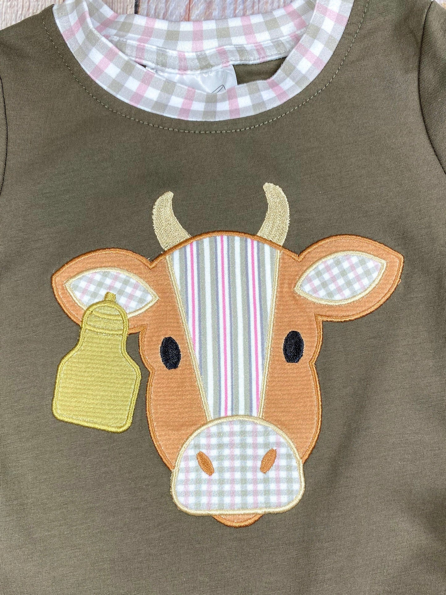 Little Cattle Rancher Boys Infant Romper
