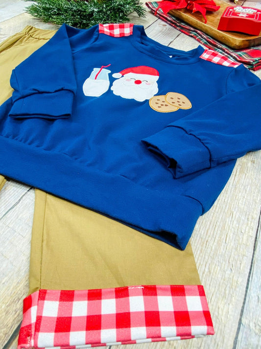Milk n Cookies Boy's Pants Set