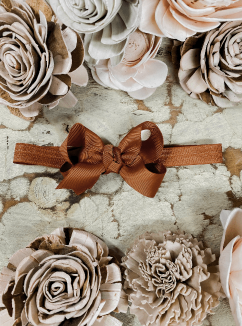 Original Grosgrain Hair Bow - Headband - 3"