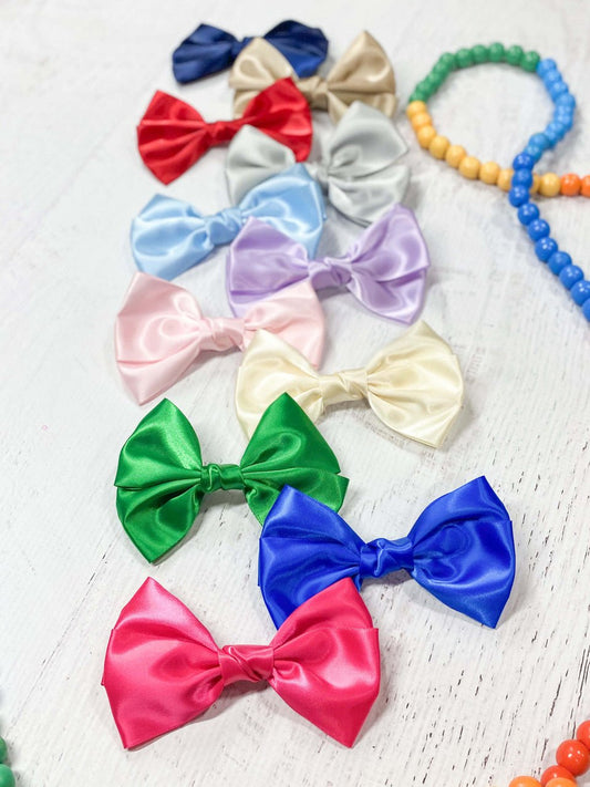 Satin Hair Bow