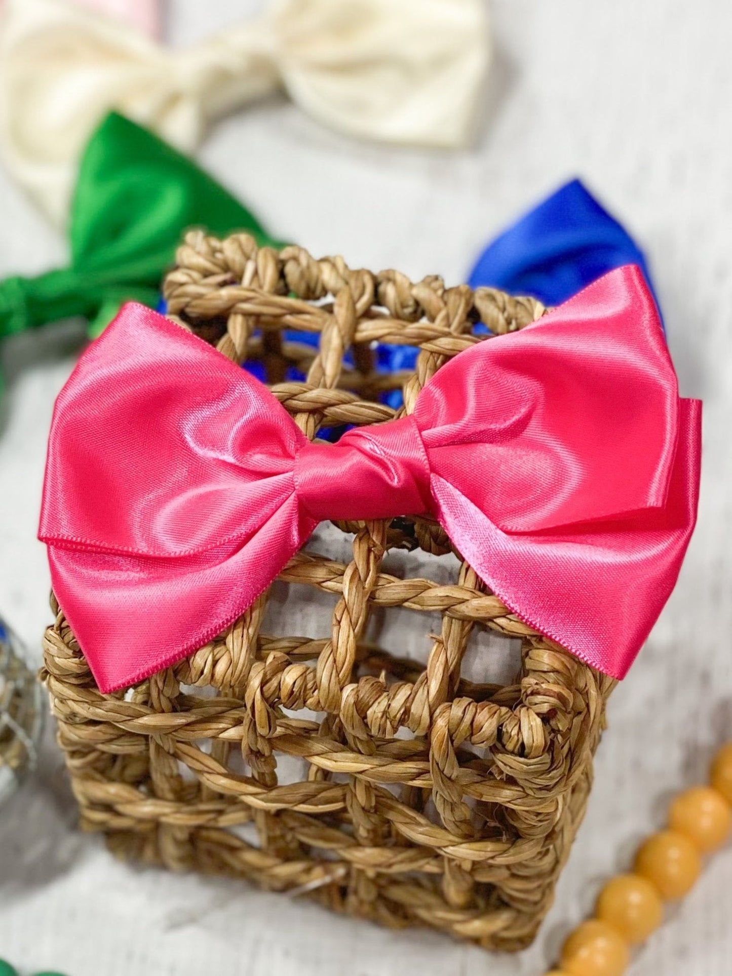 Satin Hair Bow