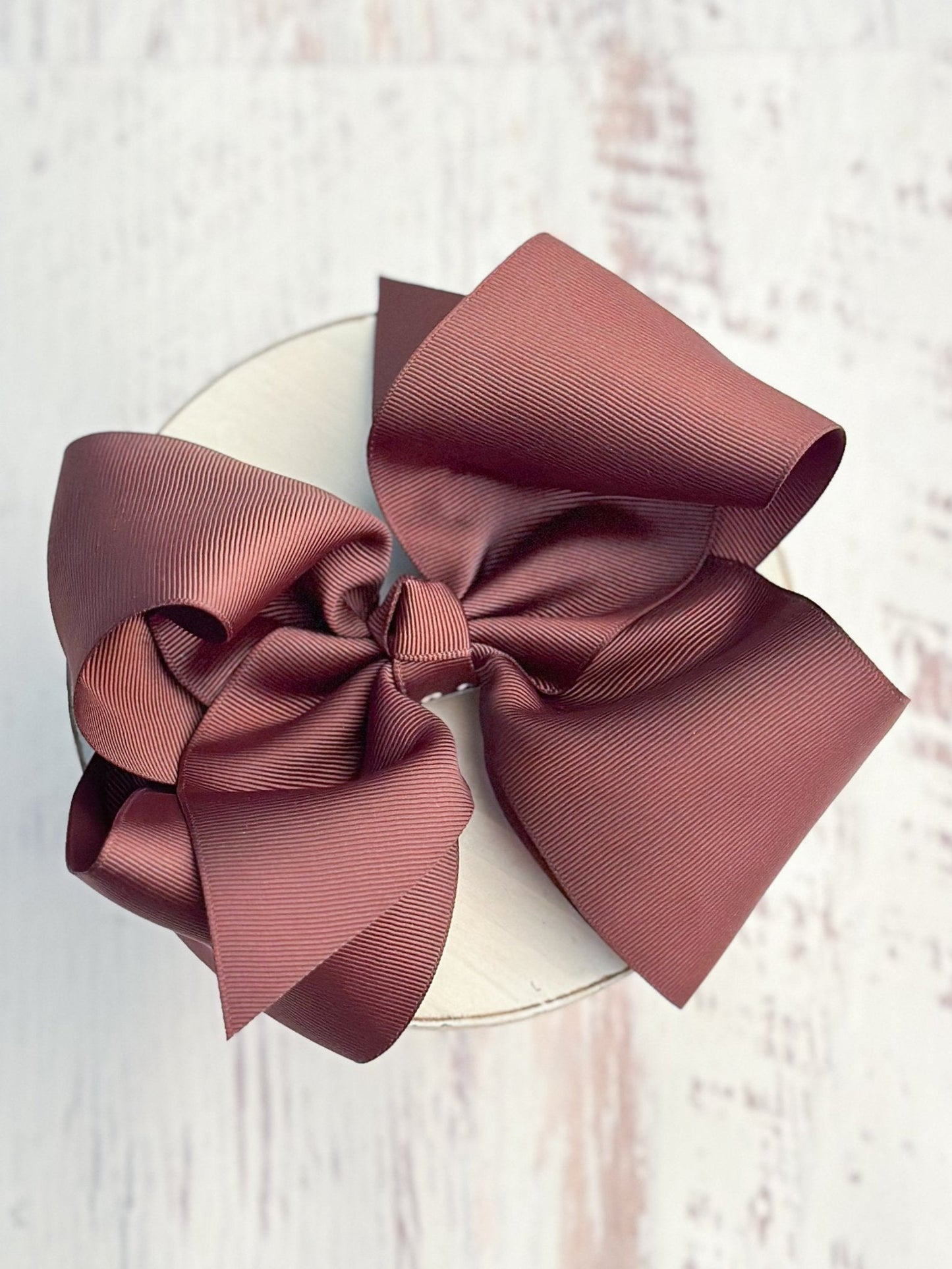 6.5" Texas Size Grosgrain Hair Bow | Alligator or French Clip