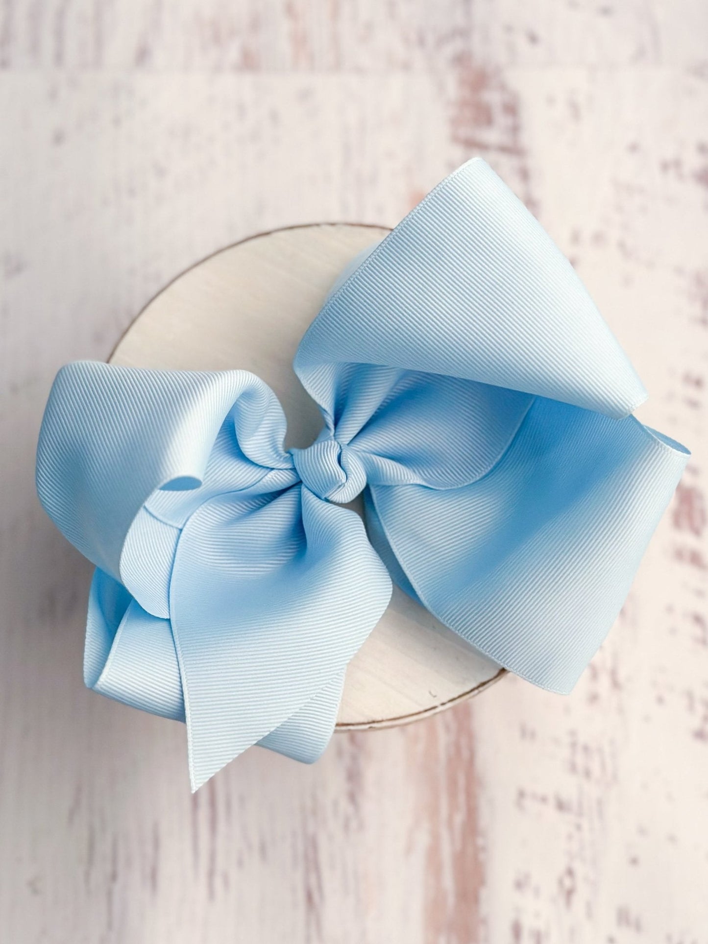 6.5" Texas Size Grosgrain Hair Bow | Alligator or French Clip
