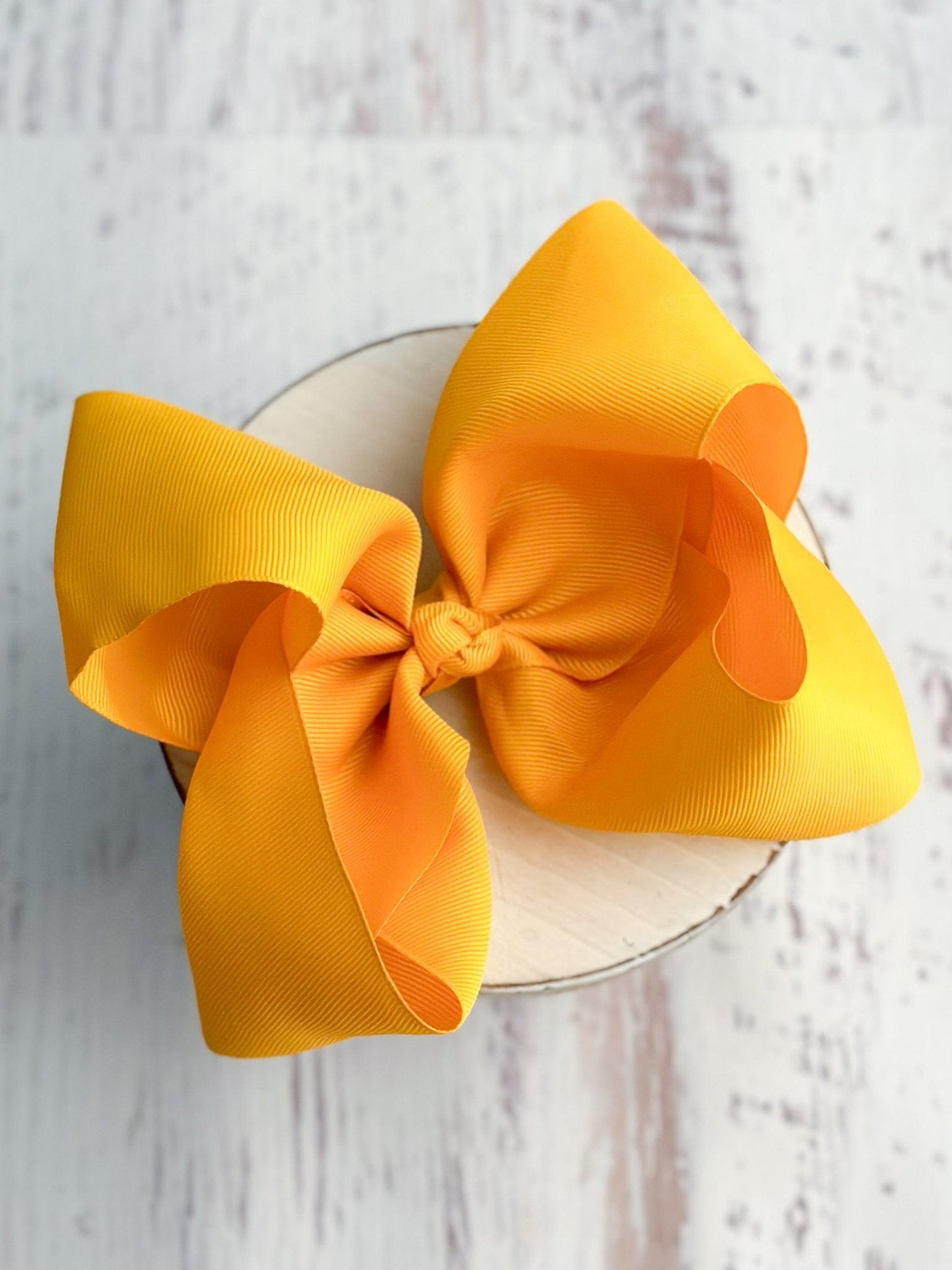 Texas Size Big Hair Bows - French Clip - 6.5" - 36 colors