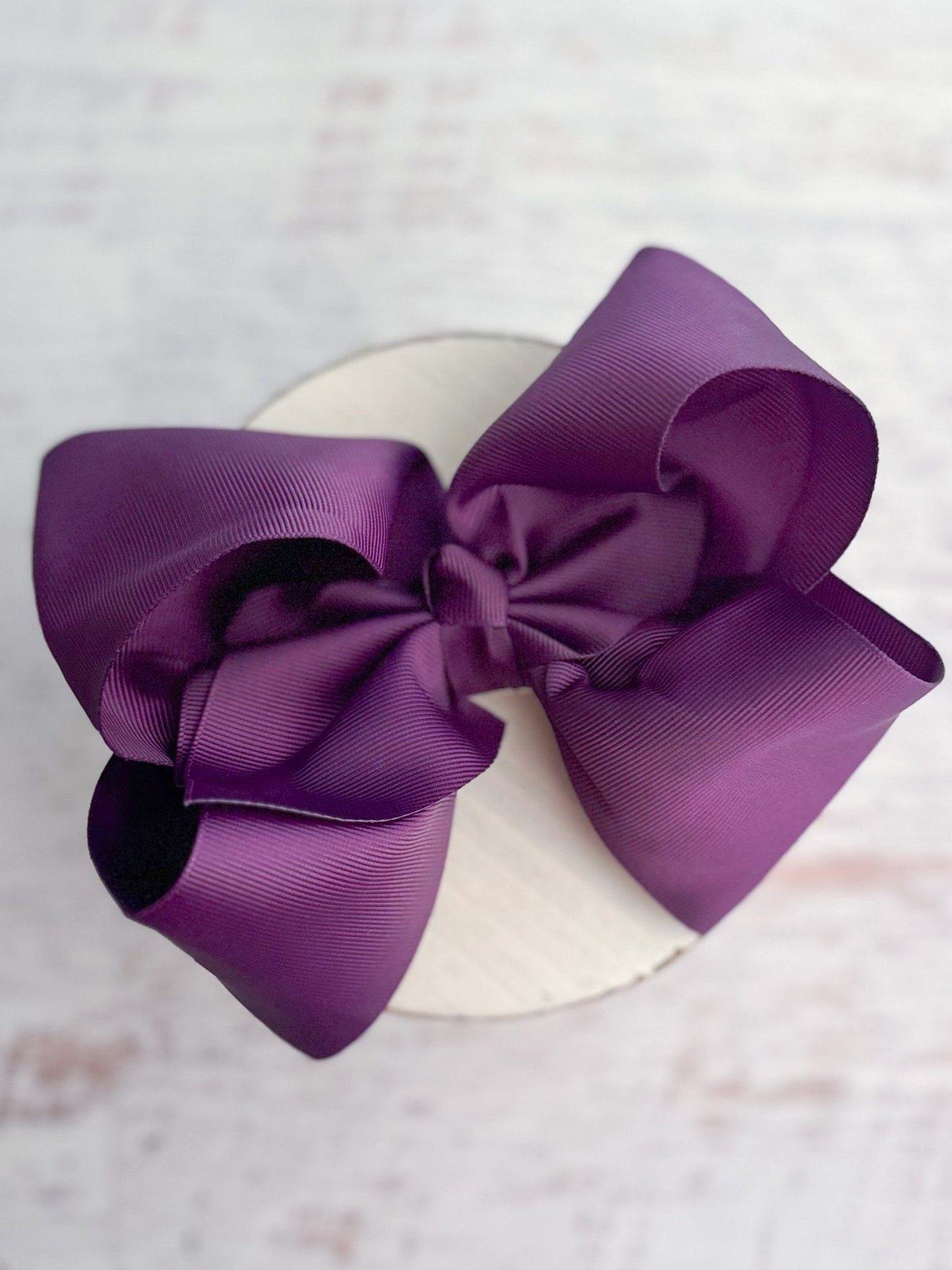 Texas Size Big Hair Bows - French Clip - 6.5" - 36 colors