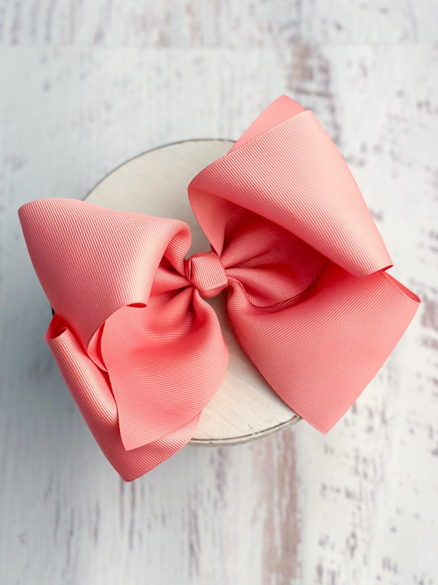 6.5" Texas Size Grosgrain Hair Bow | Alligator or French Clip