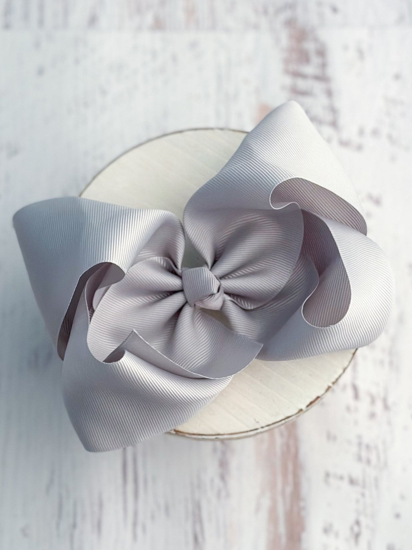6.5" Texas Size Grosgrain Hair Bow | Alligator or French Clip