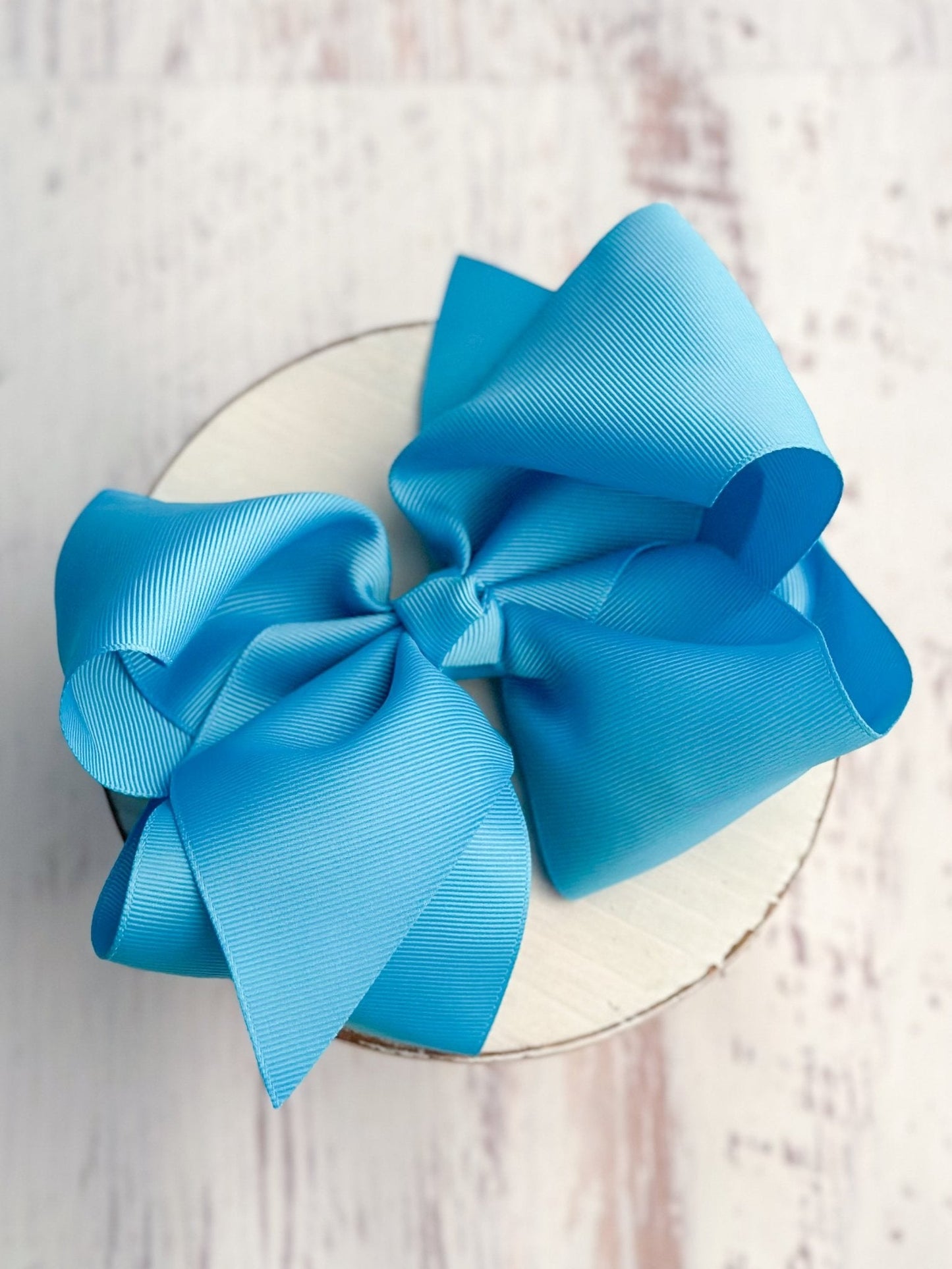 Texas Size Big Hair Bows - French Clip - 6.5" - 36 colors