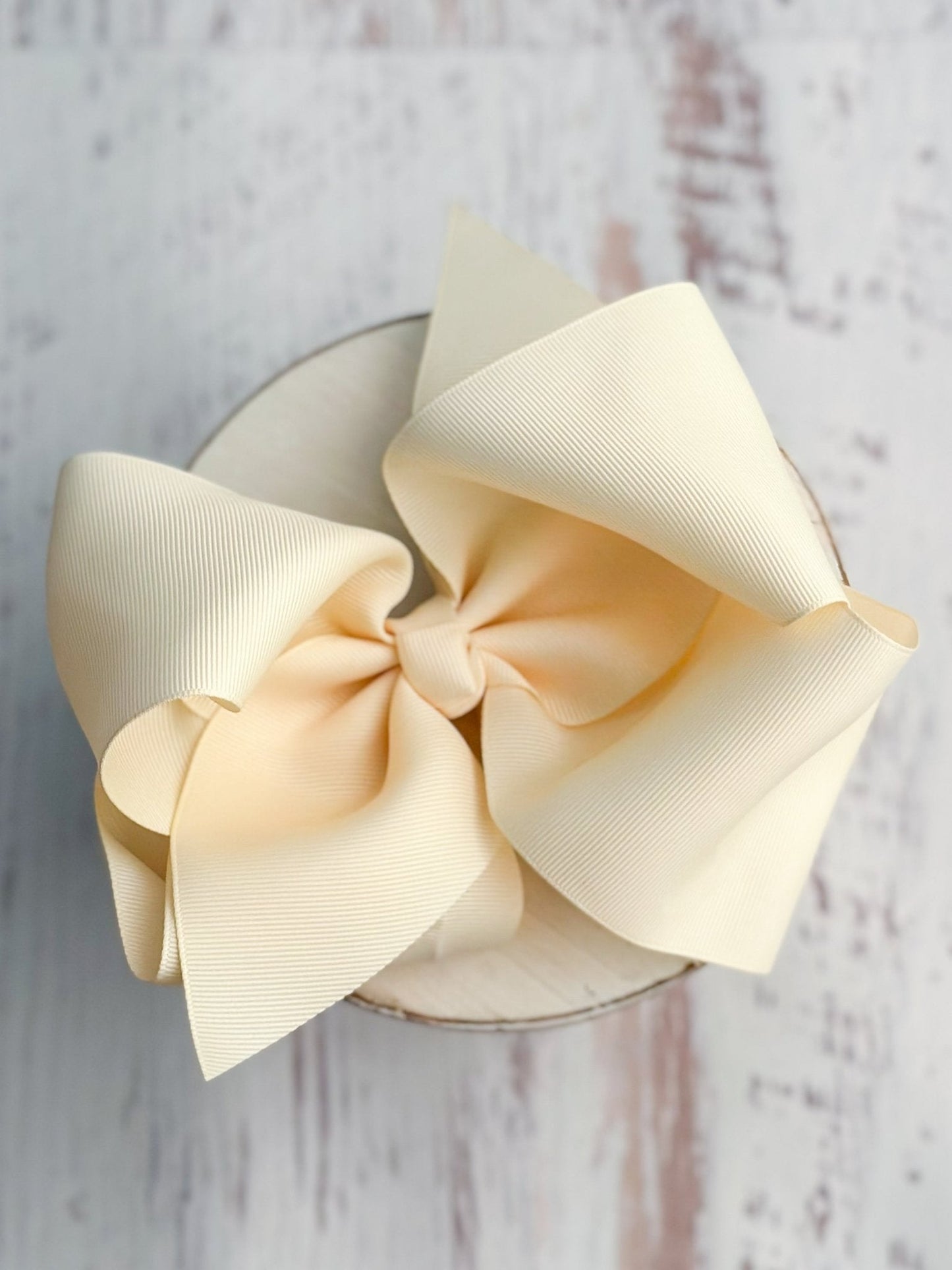 Texas Size Big Hair Bows - French Clip - 6.5" - 36 colors