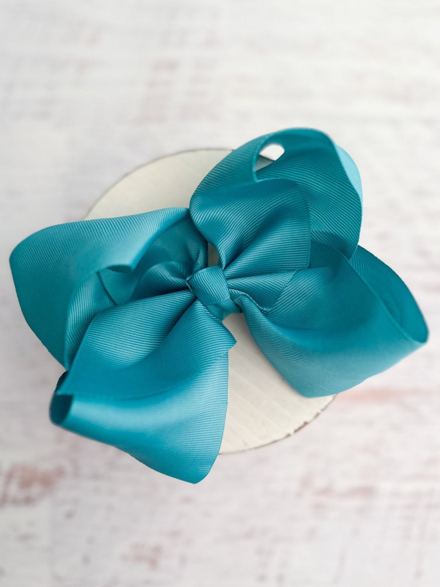 6.5" Texas Size Grosgrain Hair Bow | Alligator or French Clip